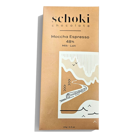 Espresso Mocha 48% Cacao Milk Chocolate [12 bars]