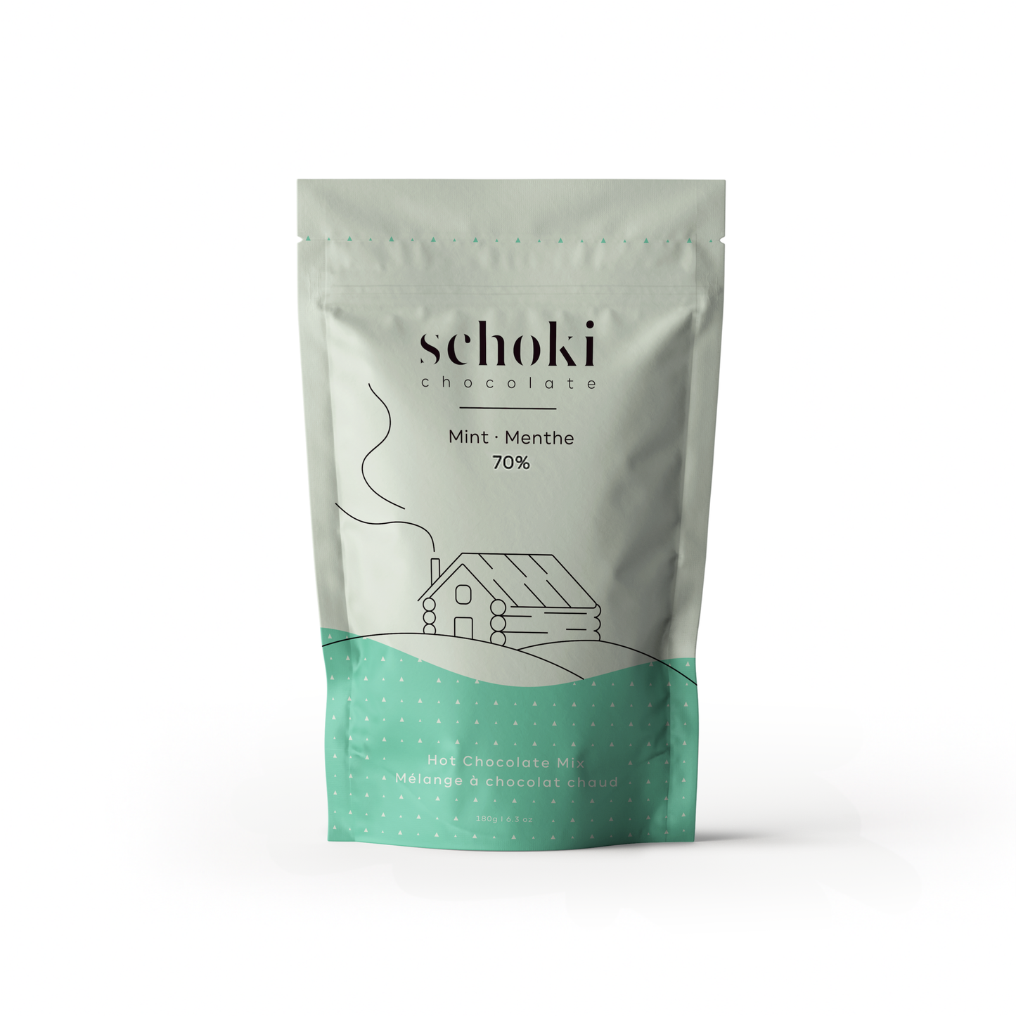 Peppermint Hot Chocolate - Schoki
