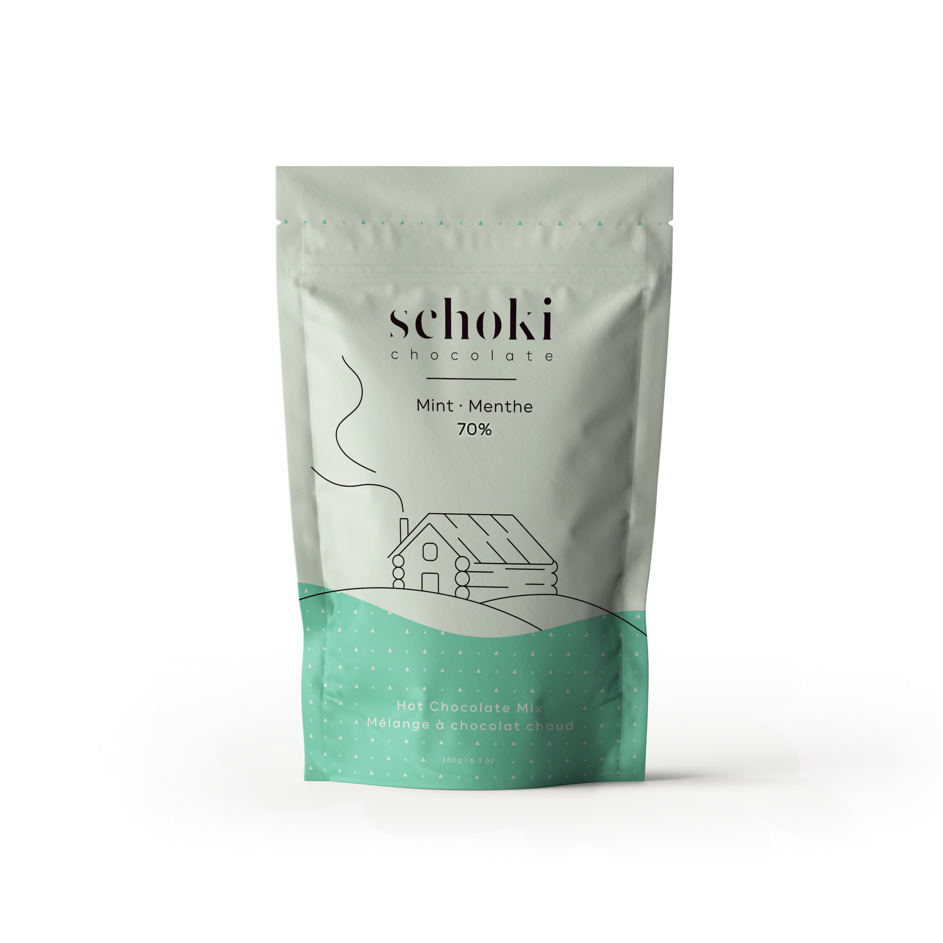 Peppermint Hot Chocolate - Schoki