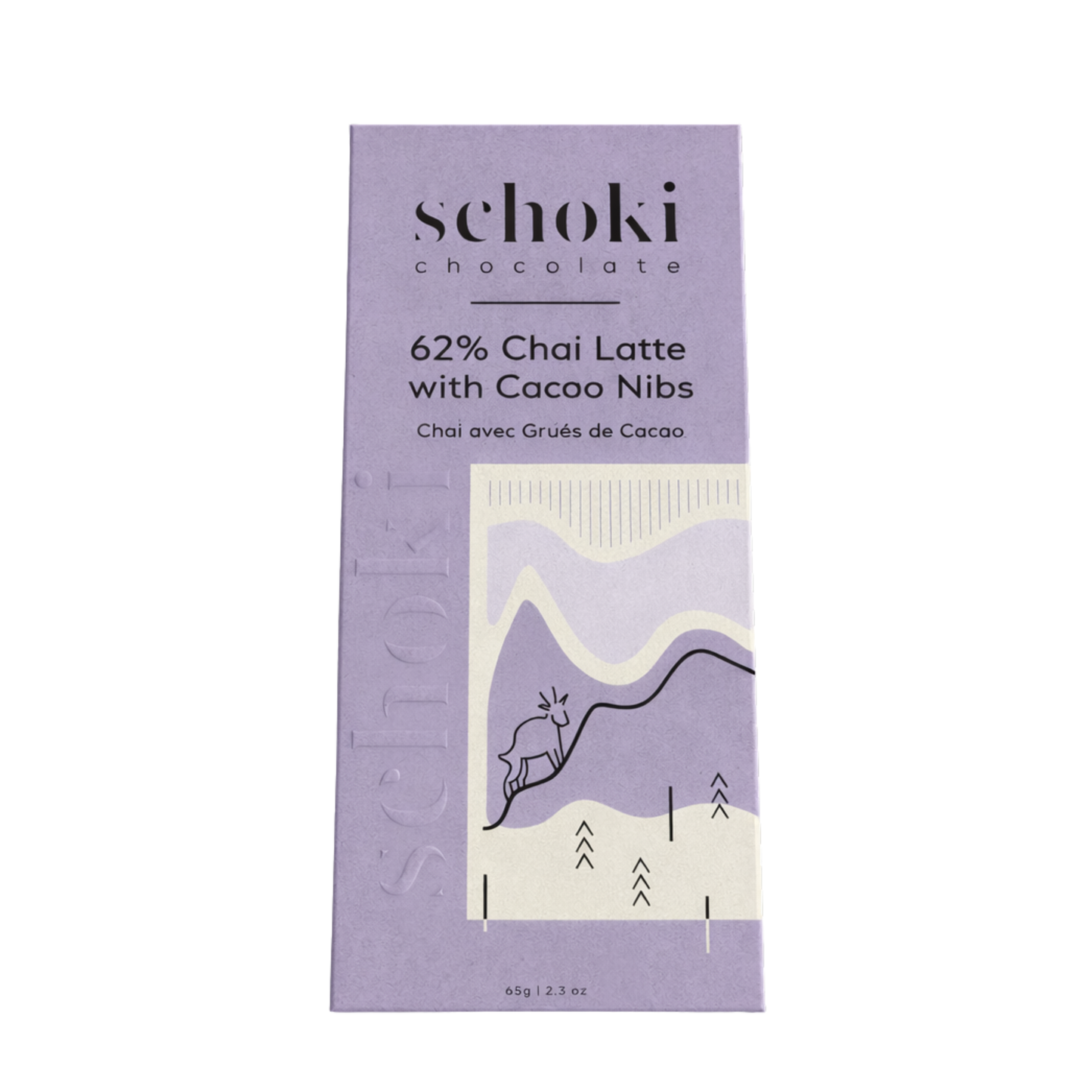 craft chai tea chocolate with cacao nibs