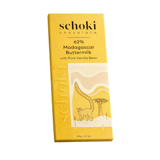 62% Madagascar Buttermilk with Pure Vanilla Bean